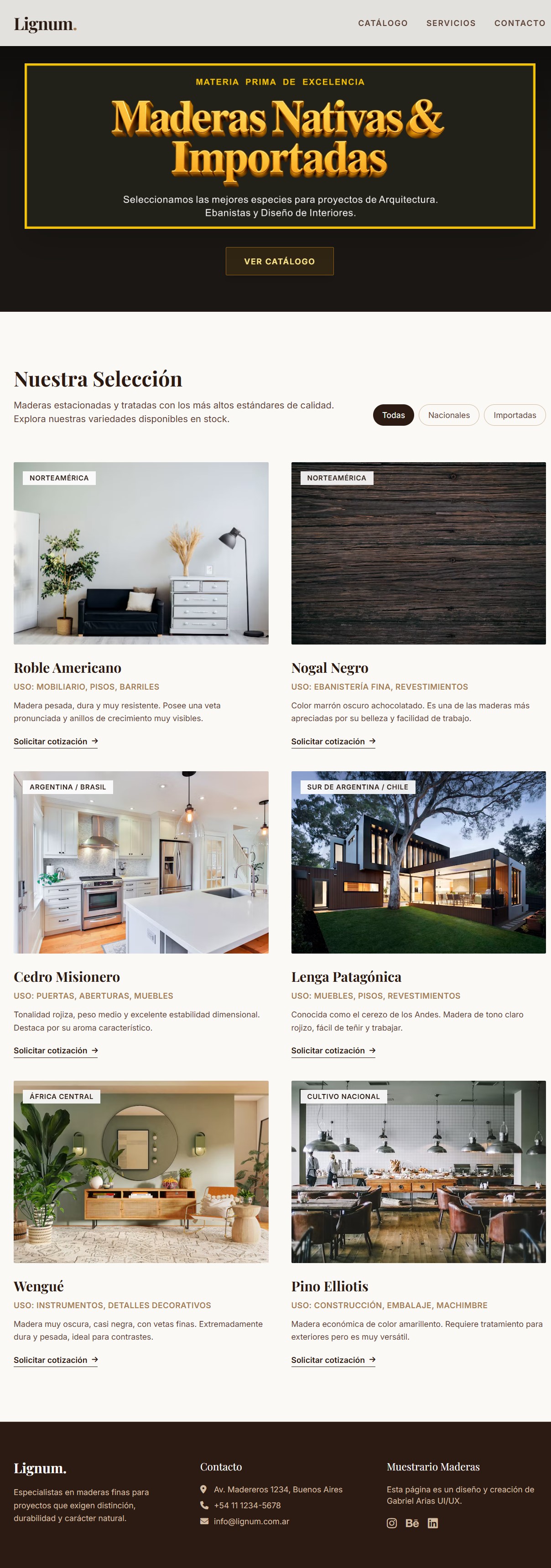 Lignum - Sitio Corporativo